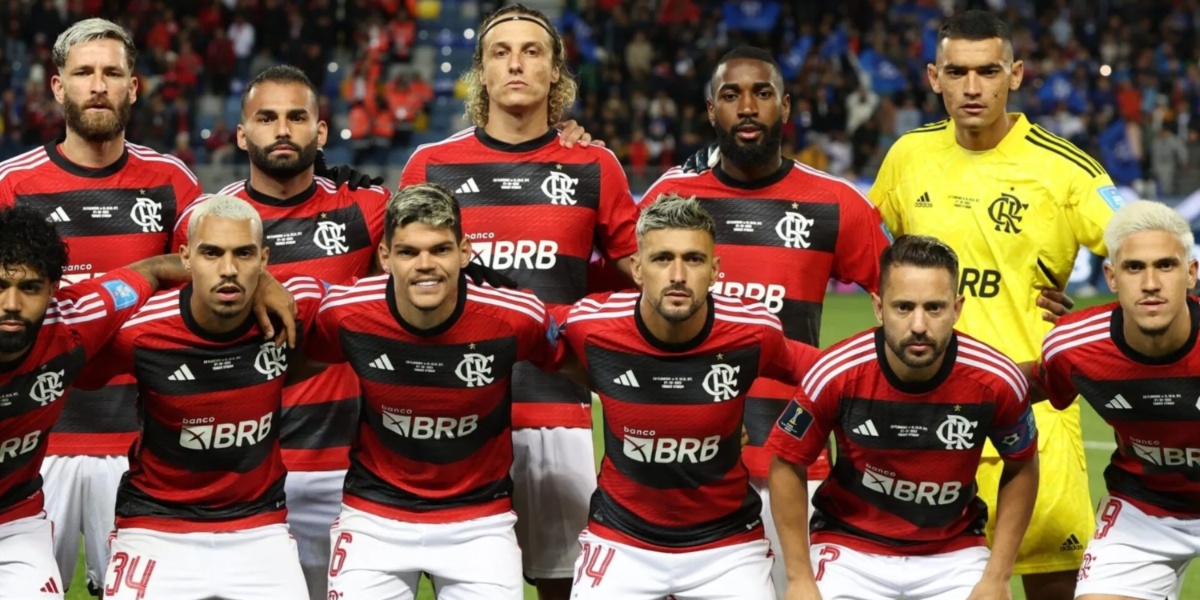 Time do Flamengo em 2023 (Imagem Reprodução Internet)