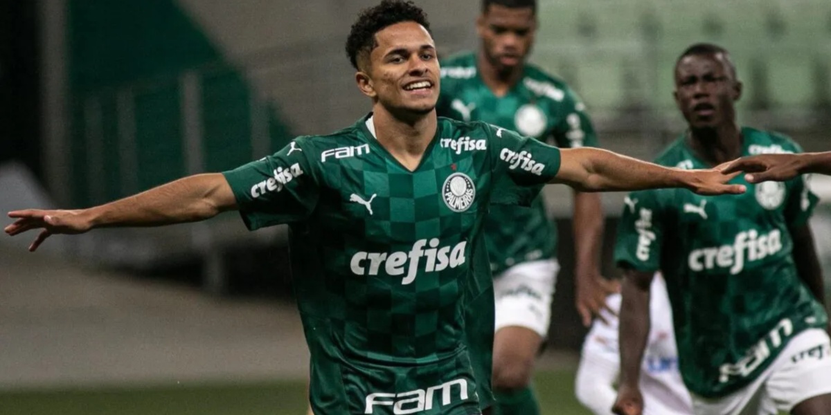 Gabriel Silva, joia do Palmeiras que foi vendido para o time da gringa (Imagem Reprodução Internet)