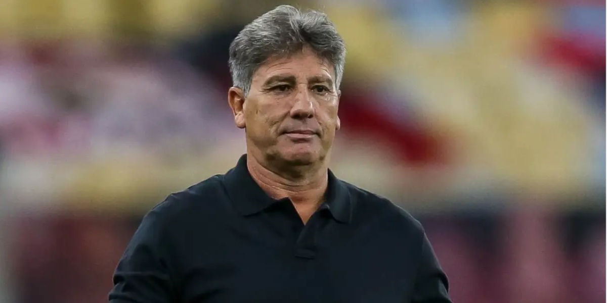 Renato Gaúcho, técnico do Grêmio (Imagem Reprodução Internet)