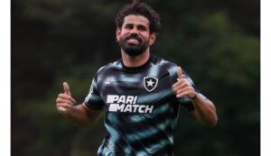 Diego Costa é apresentado oficialmente pelo Botafogo - Foto Internet