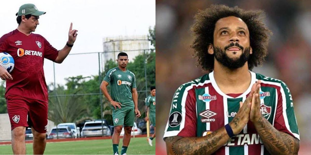 Diniz prepara o Fluminense para próxima partida (Foto - Montagem TV Foco).