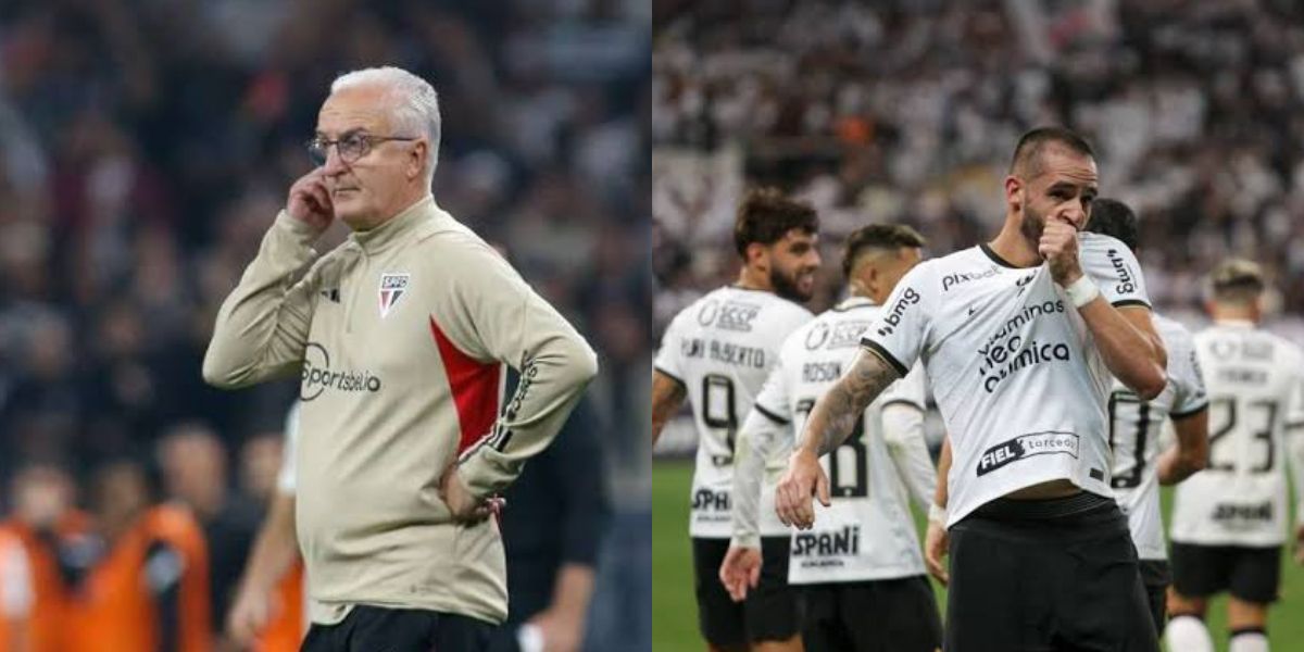 Dorival Júnior prepara o São Paulo para enfrentar o Corinthians (Foto - Montagem TV Foco).