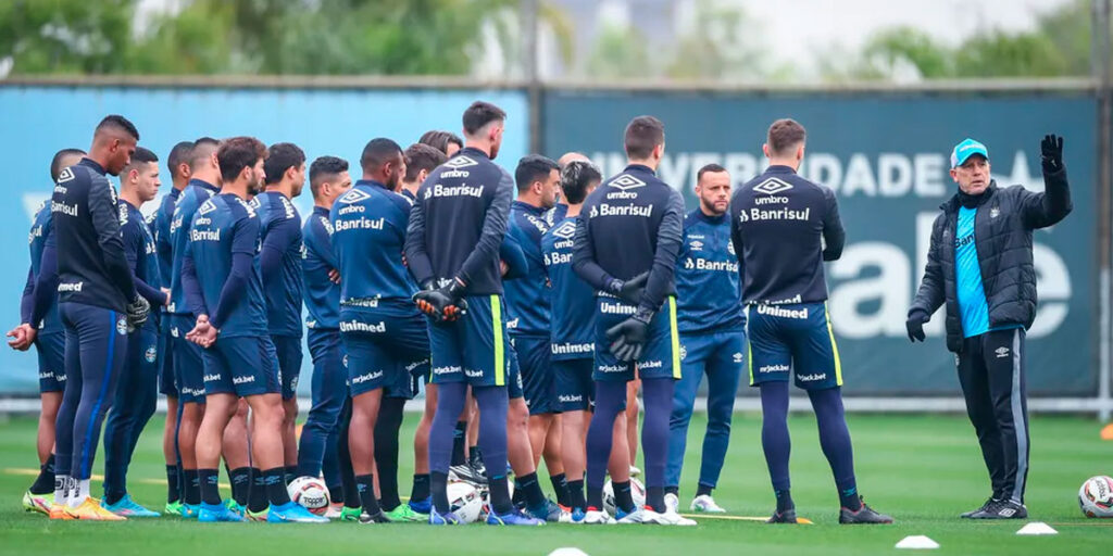 Elenco Grêmio - Foto: Reprodução