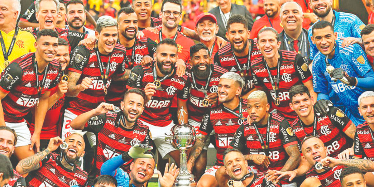 Elenco Flamengo - Foto: Reprodução