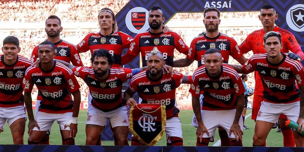 elenco do Flamengo (Reprodução - Internet)