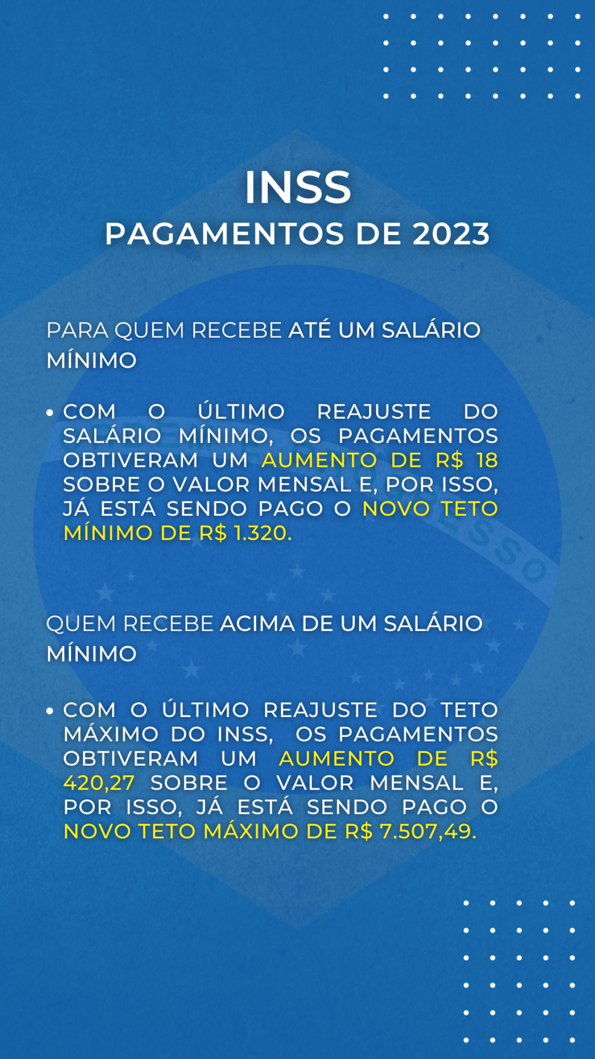 Explicação sobre o aumento no valor do pagamento do INSS - Jornal do Commercio