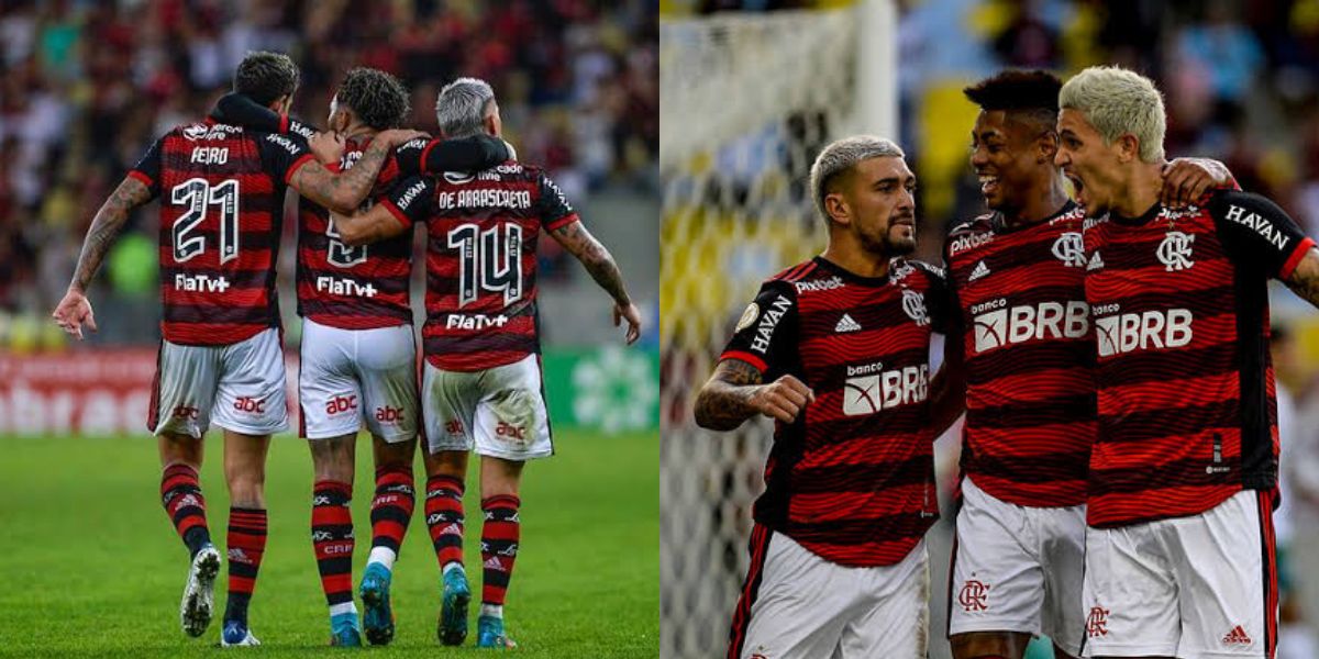 Flamengo corre risco de perder seus craques (Foto - Montagem TV Foco).