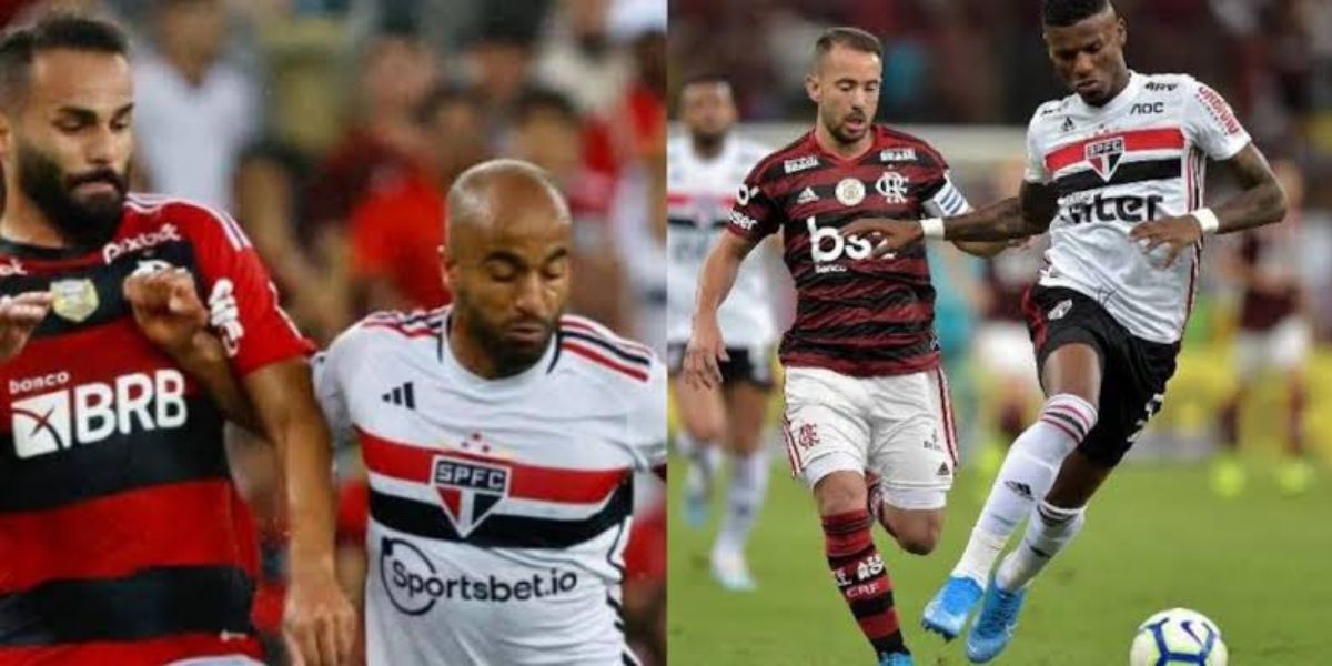 Flamengo e São Paulo decidem a final da Copa do Brasil (Foto - Montagem TV Foco).