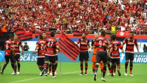 Flamengo em campo - Foto Internet