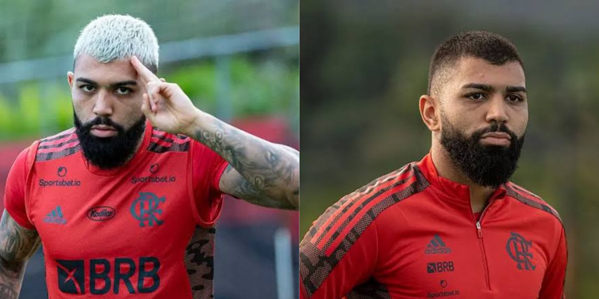 Gabigol, camisa 10 do Flamengo (Foto - Montagem TV Foco).