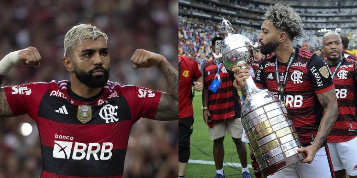 Gabigol, ídolo do Flamengo (Foto - Montagem TV Foco).