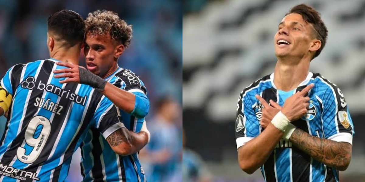 Grêmio se prepara para próxima partida (Foto - Montagem TV Foco). 