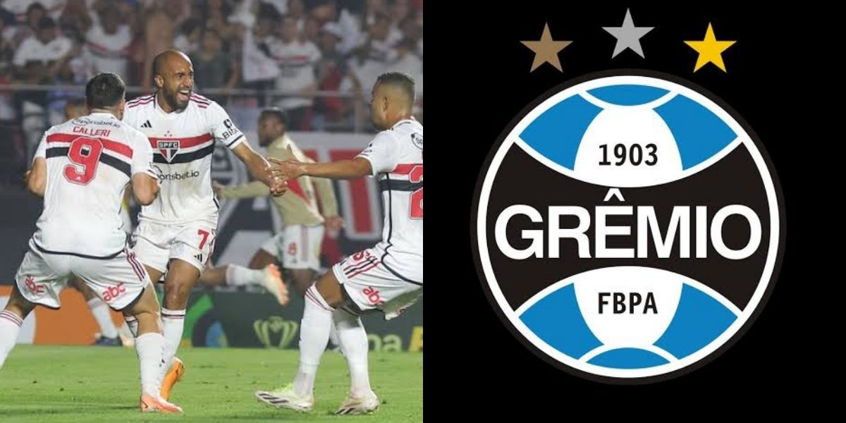 Grêmio tentou contratar craque do São Paulo (Foto - Montagem TV Foco).