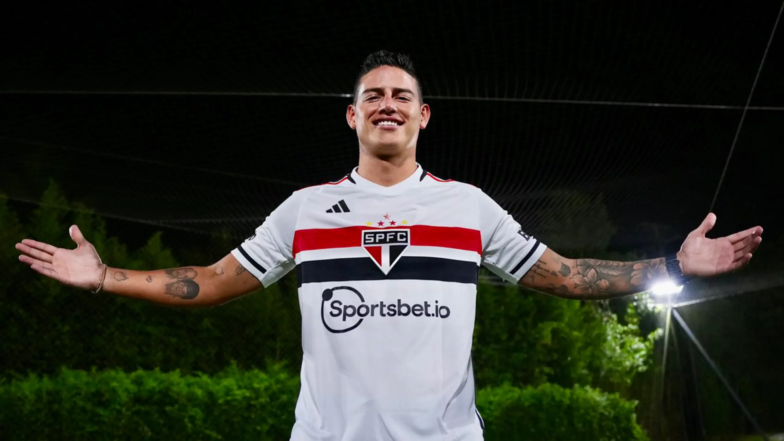 James Rodriguez - Foto Divulgação São Paulo