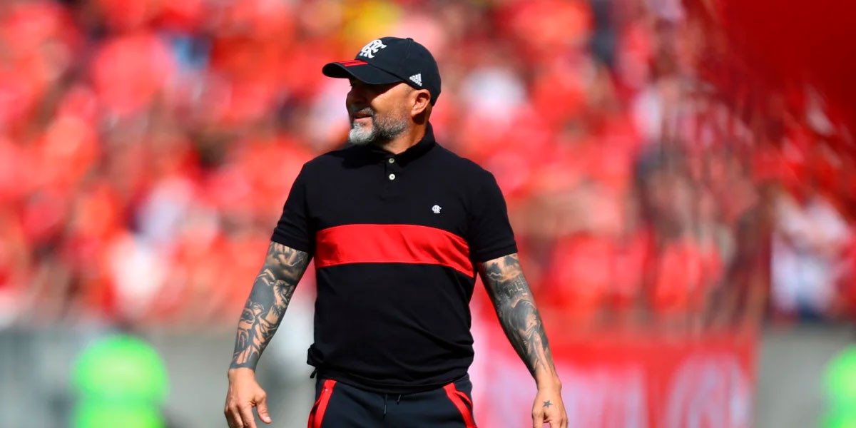 Jorge Sampaoli, treinador do Flamengo - (Foto: Internet)