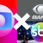 Logo da Globo, SBT e da Band - Foto Reprodução Internet