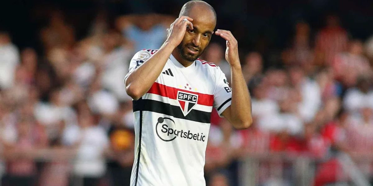 Lucas Moura no São Paulo (Reprodução - Internet)