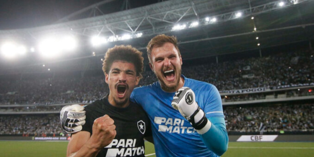 O goleiro Lucas Perri e o zagueiro Adryelson - Foto: Reprodução/Internet