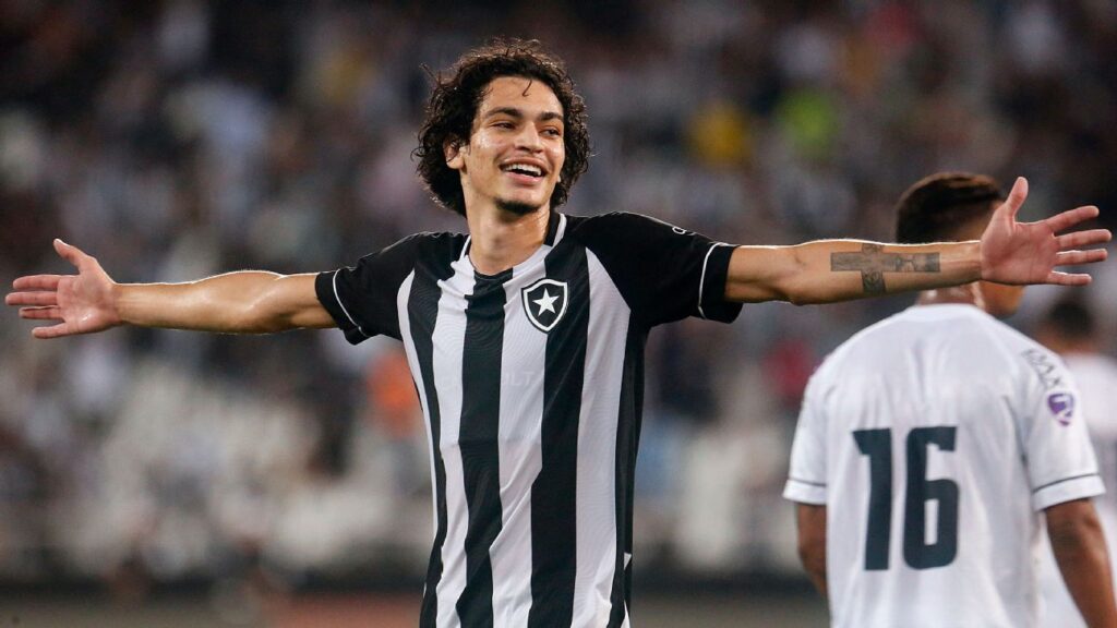 Matheus Nascimento, do Botafogo (Foto: Vítor Silva/Botafogo)