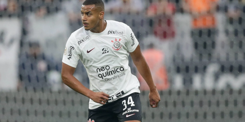 Jogador Murillo do Corinthians (Foto: reprodução, Globo Esporte)