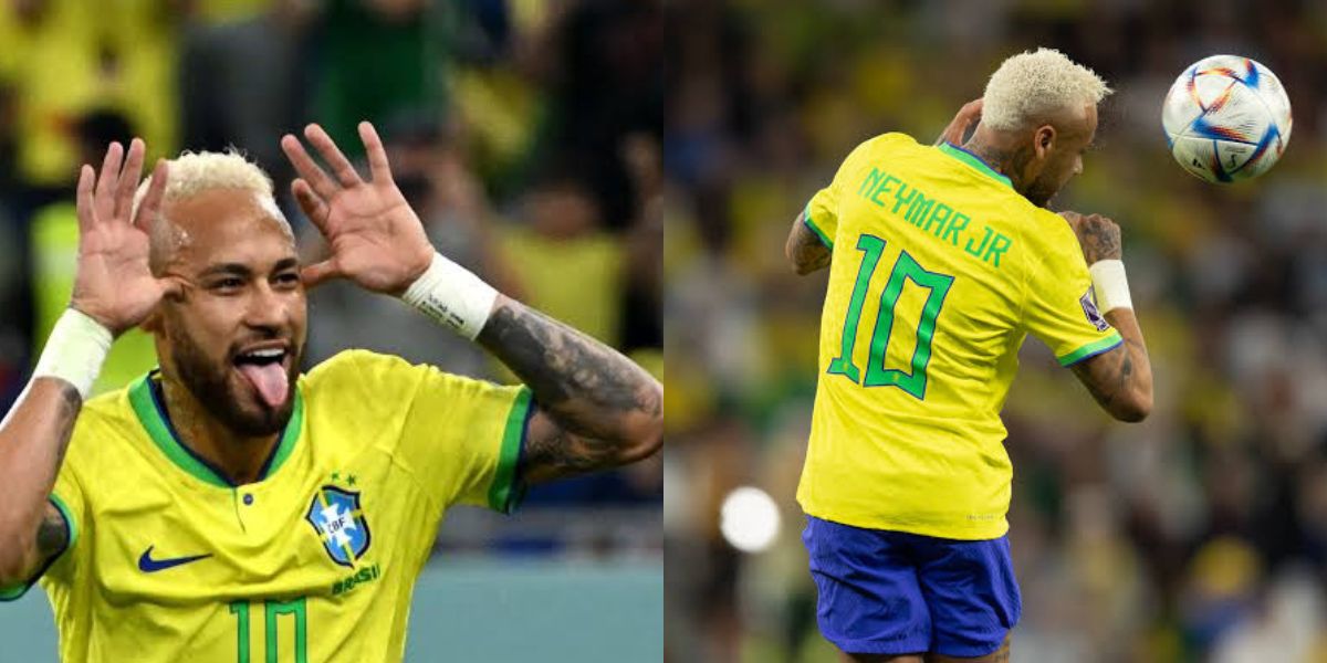 Neymar, camisa 10 da seleção brasileira (Foto - Montagem TV Foco).