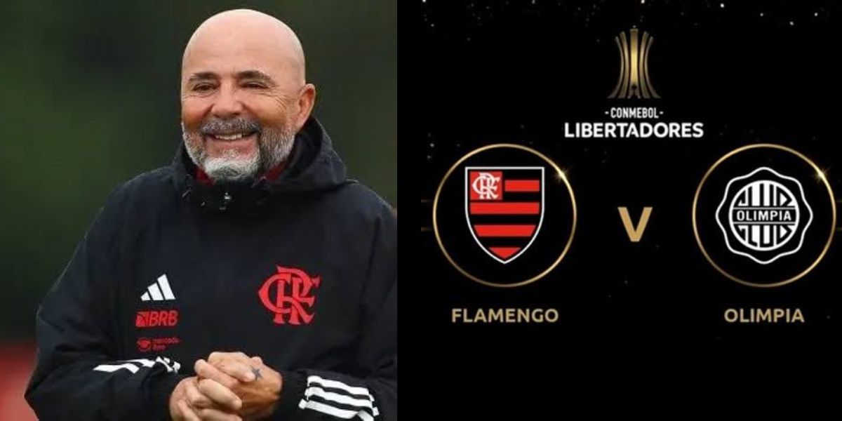 Jogo de quinta-feira (03/08) - Flamengo x Olimpia (Libertadores)
