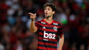 O zagueiro Rodrigo Caio no Flamengo - Foto Internet