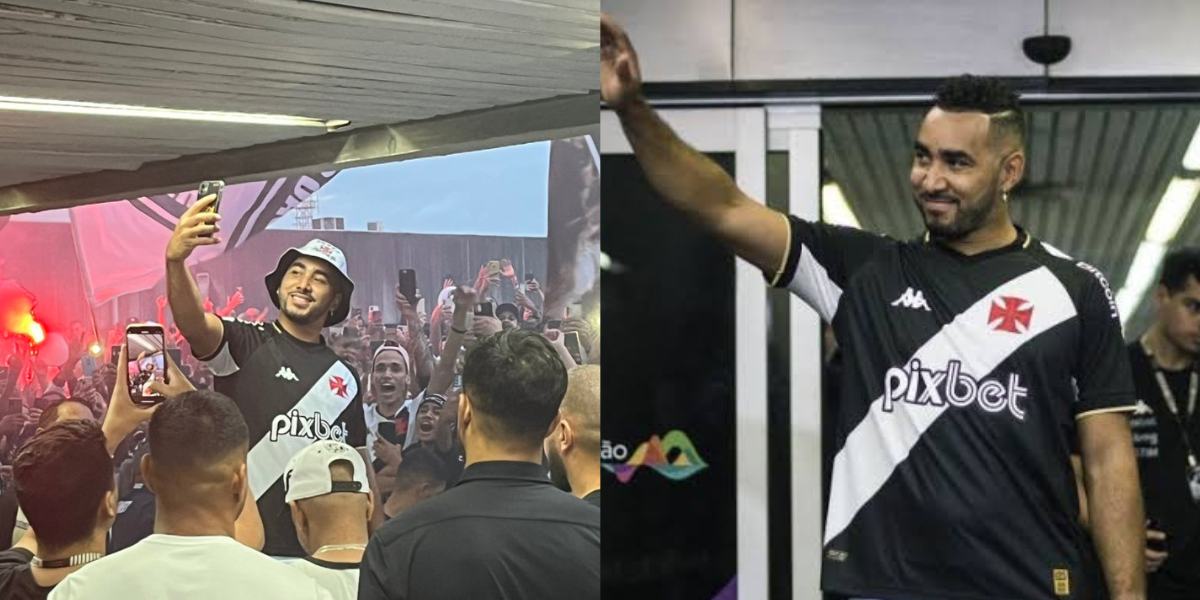 Payet chega ao Vasco (Foto - Montagem TV Foco).