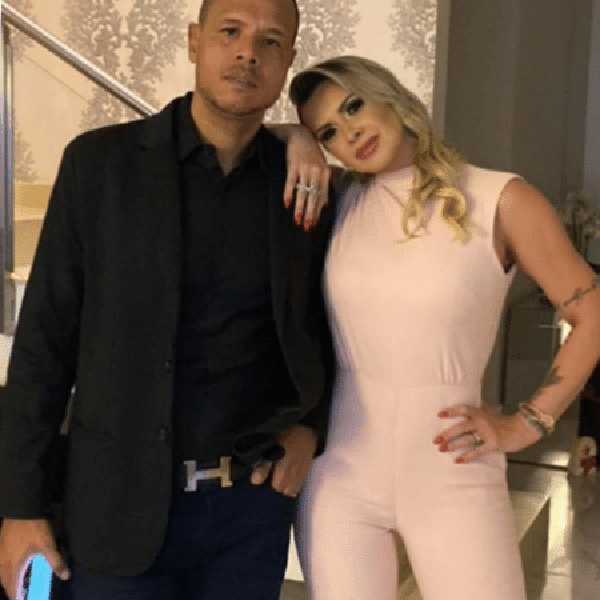 Luis Fabiano e ex-esposa, Juliana (Foto Reprodução/ Internet)