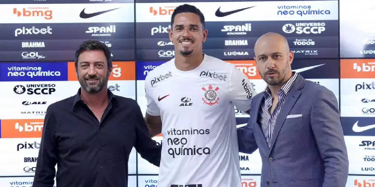 Lucas Verissimo no Corinthians (Foto: Reprodução/ Internet)