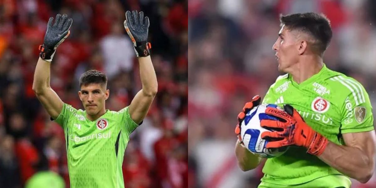 Rochet, goleiro do Inter (Foto - Montagem TV Foco).