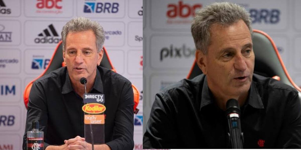 Rodolfo Landim, presidente do Flamengo (Foto - Montagem TV Foco).