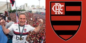 Rodolfo Landim, presidente do Flamengo (Foto - Montagem TV Foco).