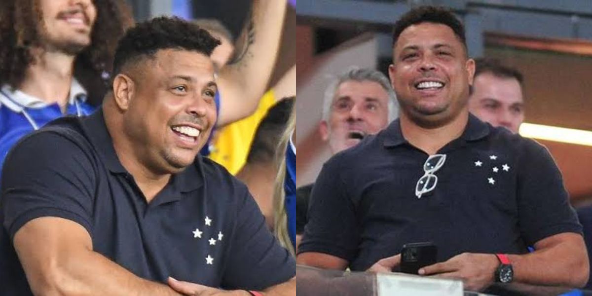 Ronaldo, dono da SAF Cruzeiro (Montagem TV Foco).