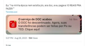 Santander faz comunicado sobre fim de serviço aos seus clientes - Foto Twitter