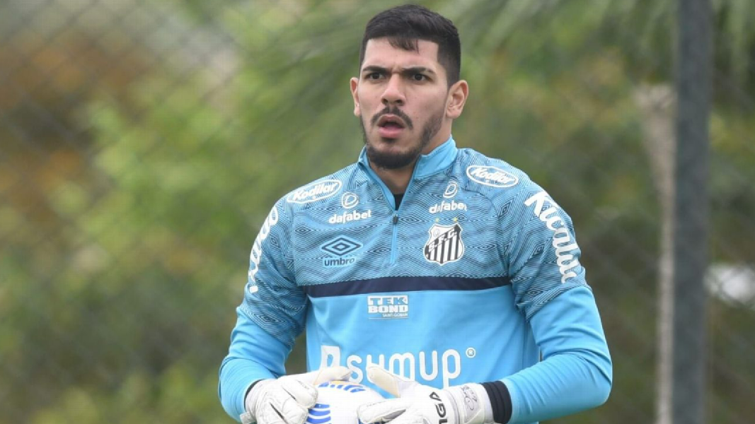 João Paulo, goleiro do Santos (Foto: Reprodução/Internet)