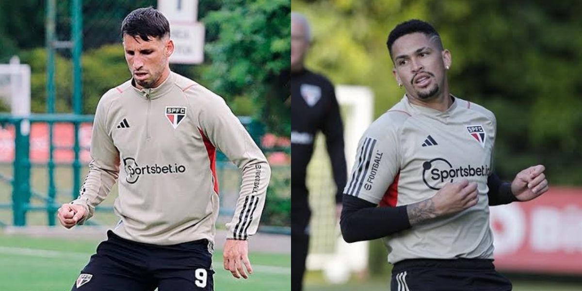 São Paulo se prepara para próxima partida (Foto - Montagem TV Foco).