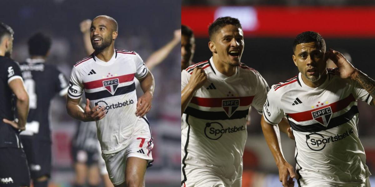 São Paulo se prepara para próxima partida (Montagem TV Foco).