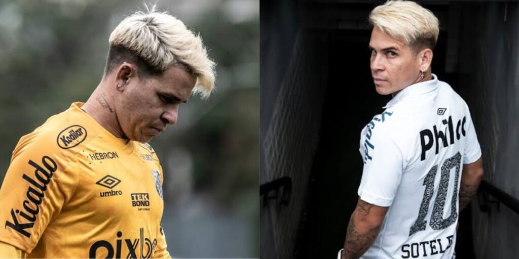 Soteldo, camisa 10 do Santos (Foto - Reprodução Internet).