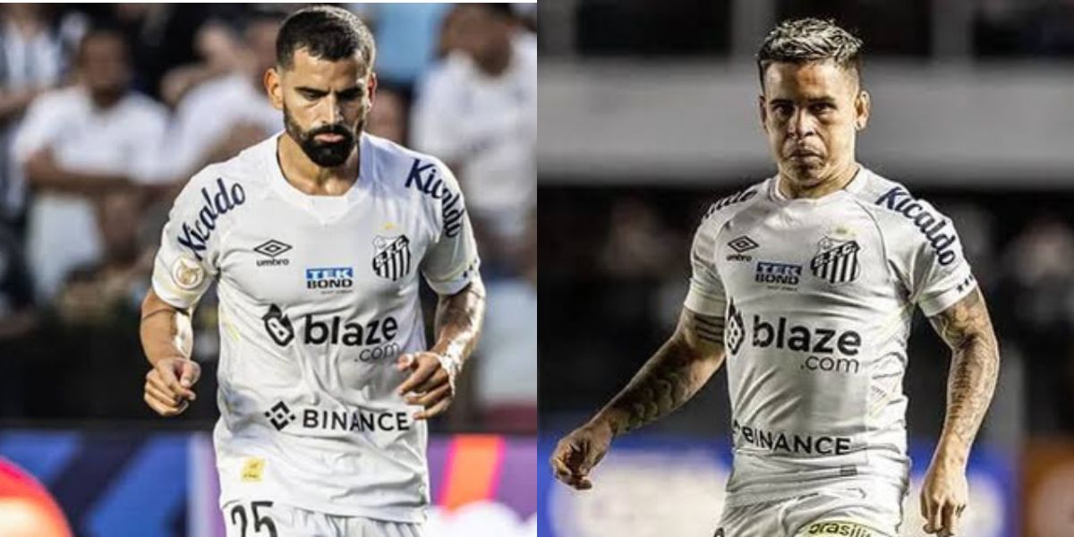 Soteldo e Tomás Rincón, craques do Santos (Foto - Montagem TV Foco).