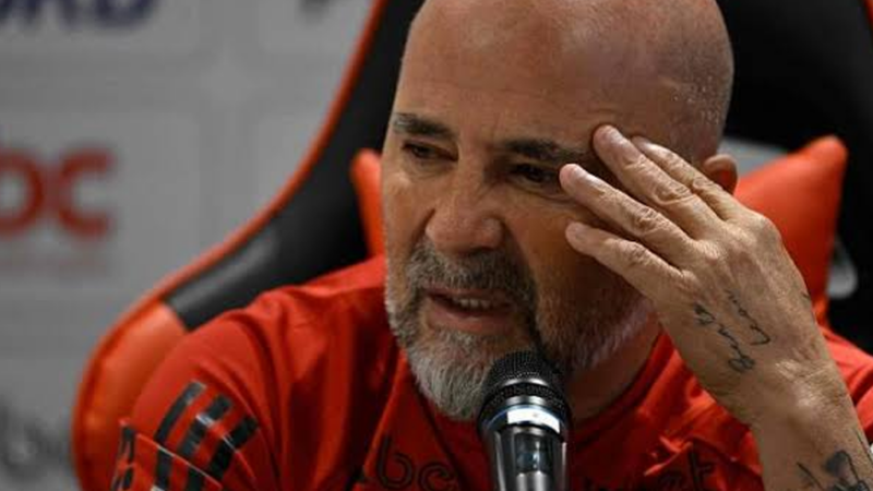 Técnico do Flamengo Jorge Sampaoli (Foto: Reprodução, Twitter)