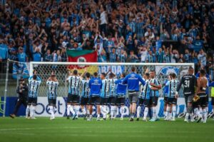 Time do Grêmio em campo 2023 - Foto Internet