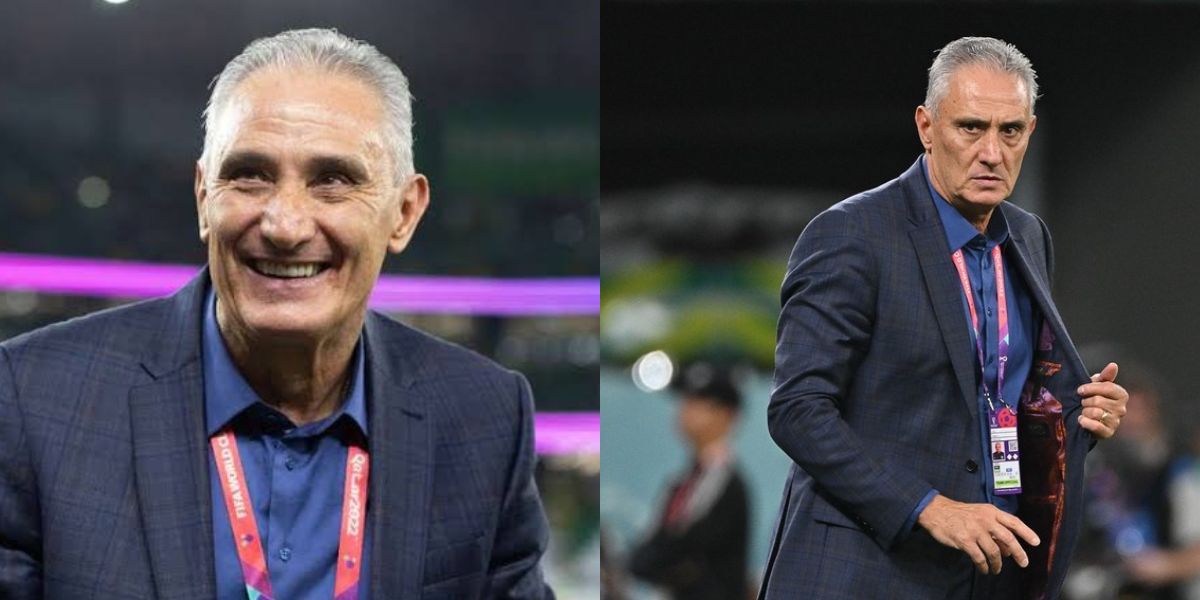 Tite, ex-treinador da seleção brasileira (Foto - Montagem TV Foco).