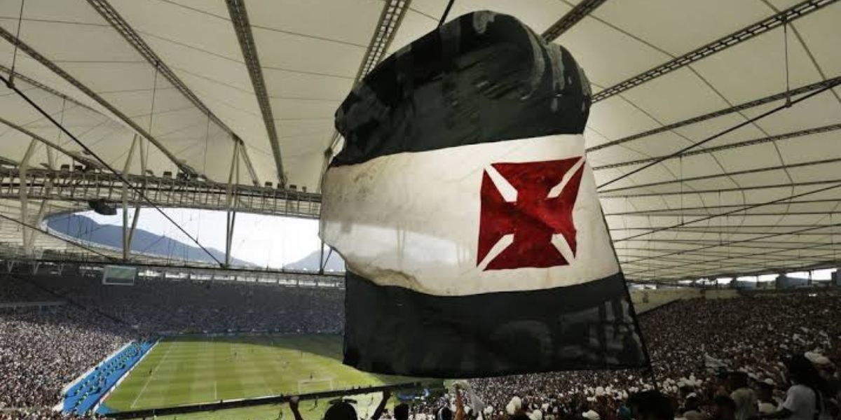 Torcida do Vasco lotando estádio (Foto - Reprodução Internet).