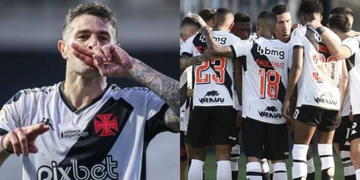 Vasco se prepara para o próximo jogo (Foto - Montagem TV Foco).