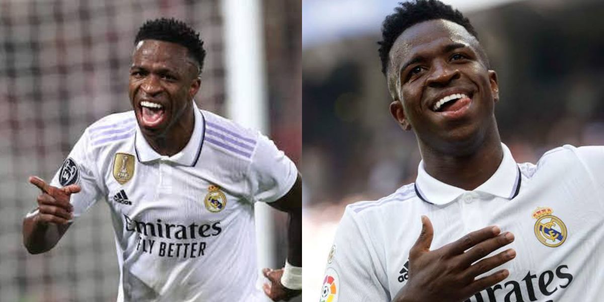 Vinícius Jr., destaque do Real Madrid e da seleção brasileira (Foto - Montagem TV Foco).