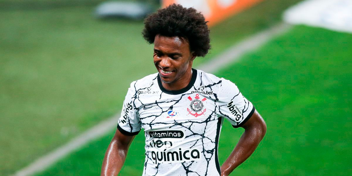 Willian no Corinthians - Foto: Reprodução