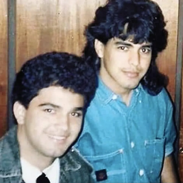 Zezé Di Camargo e Luciano no início da carreira (Foto: Reprodução/ Internet)