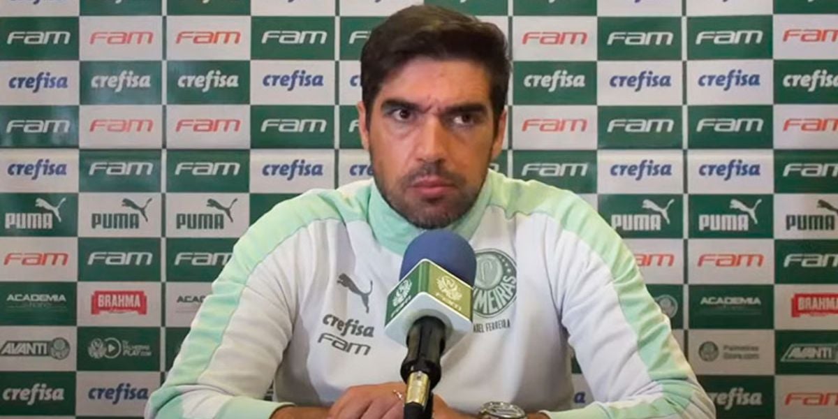 Abel Ferreira falou sobre o seu futuro na entrevista coletiva (Reprodução: Internet)