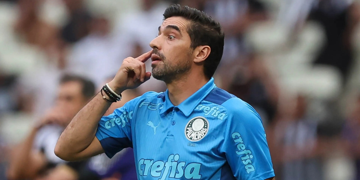 Abel Ferreira, técnico do Palmeiras, avançou na Libertadores (Foto: Reprodução)